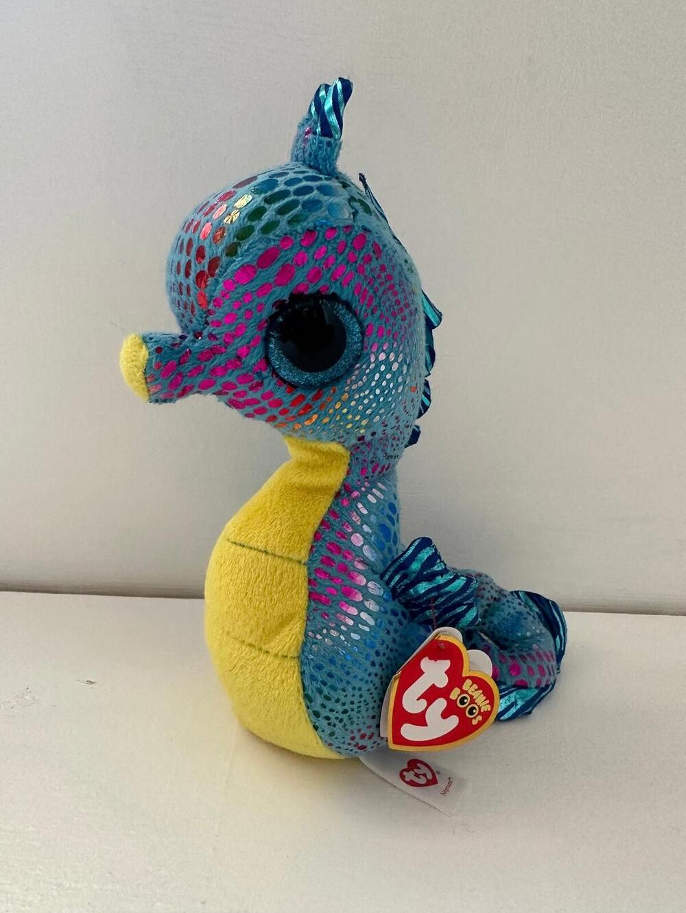 Ty Beanie Boo “Neptune” the Seahorse ! (7.5 inch)